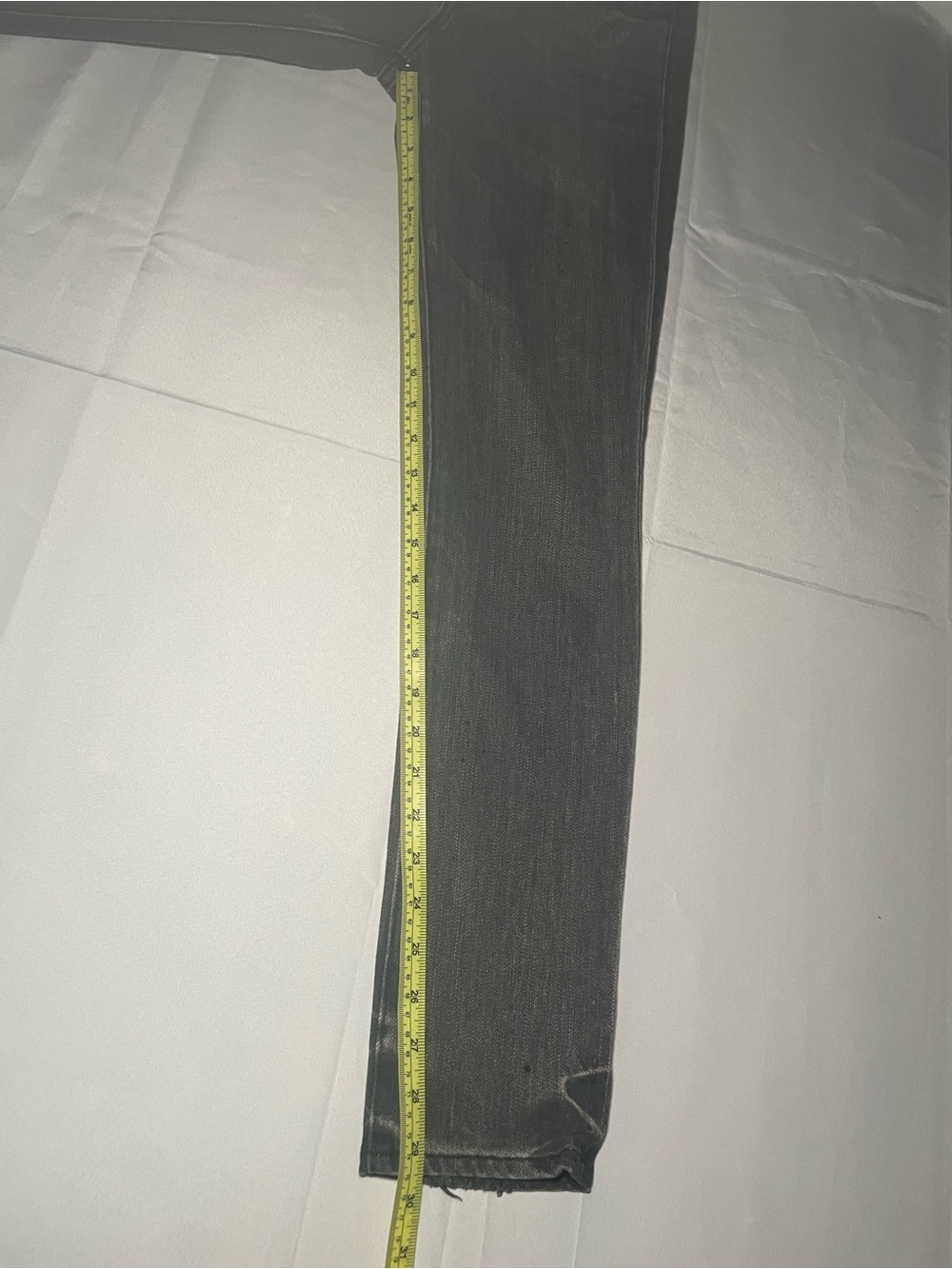 Helmut Lang Men's Skinny Jeans in Washed Gray - Picture 8 of 8